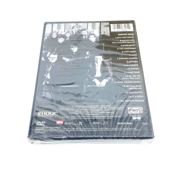ROY ORBISON: Black & White Digital Remastered DVD with Friends New and Sealed - Picture 5 of 6